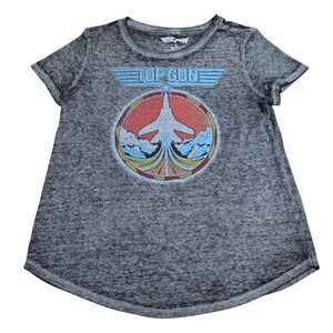 2020 Top Gun Fighter Jet Liftoff Burnout Distressed Medium T-Shirt
